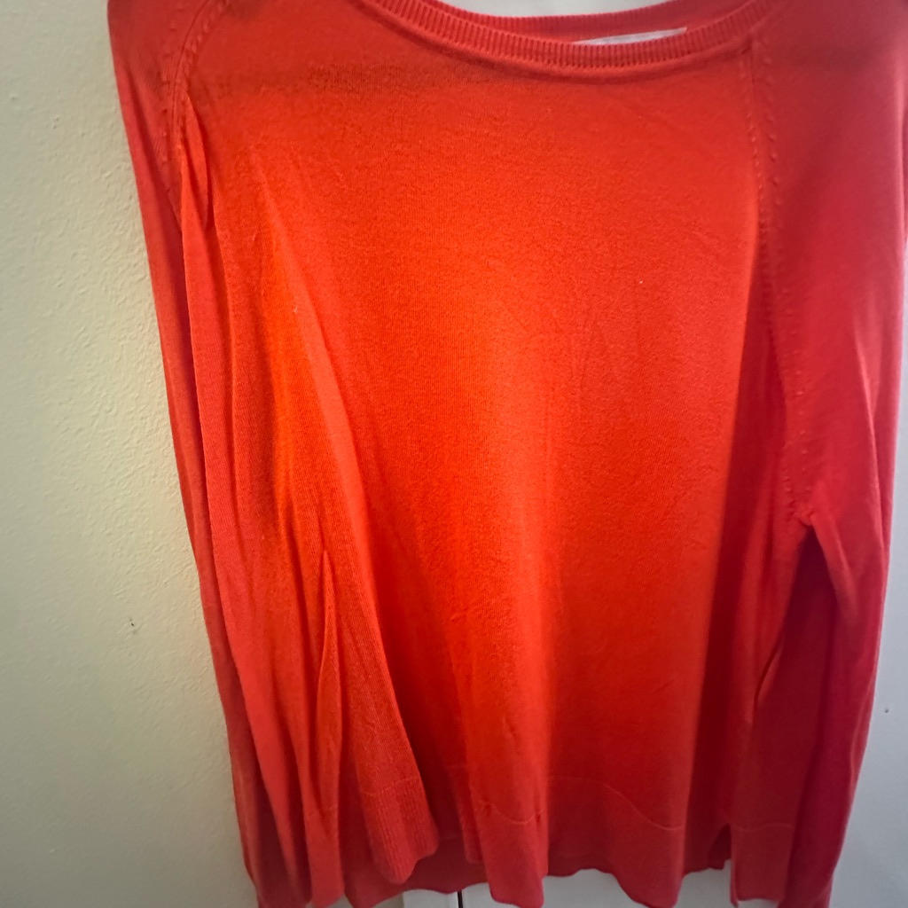 Zara Bold Orange Sweatshirt
